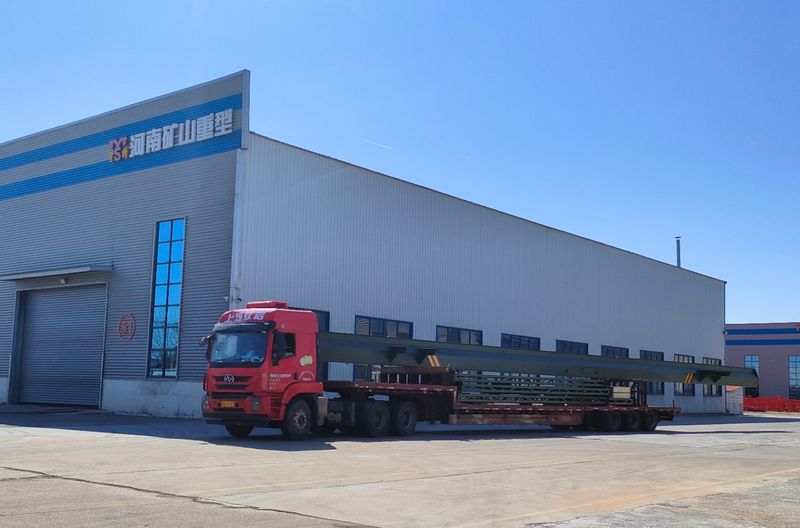 電動(dòng)葫蘆門式起重機(jī) MHxh5t17.9m 制作完成，發(fā)往南京交付客戶使用